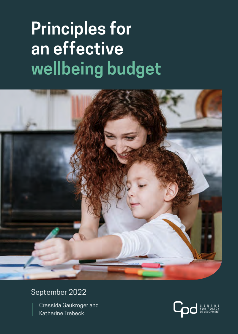September - Principles for an effective wellbeing budget